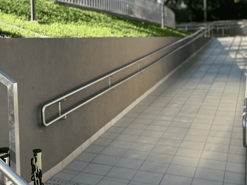 Corrimão de Parede Inox